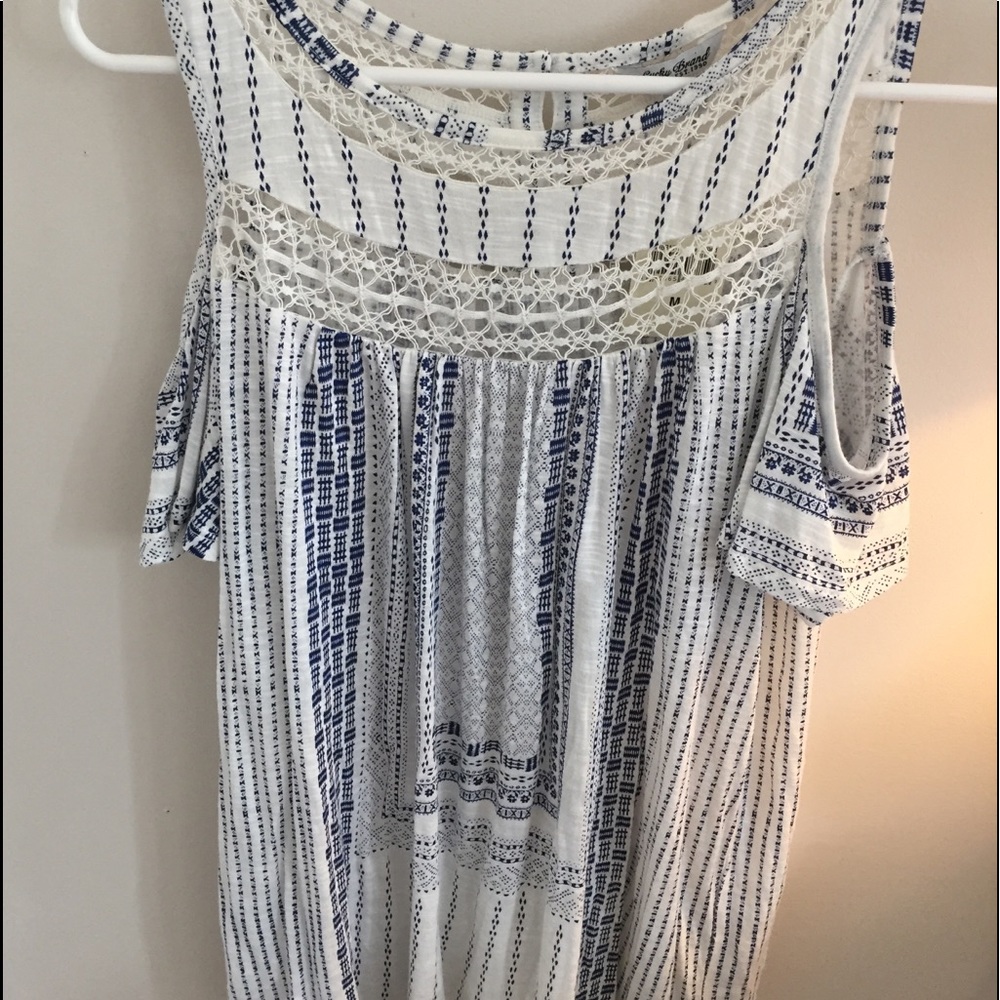 off the shoulder top -worn twice